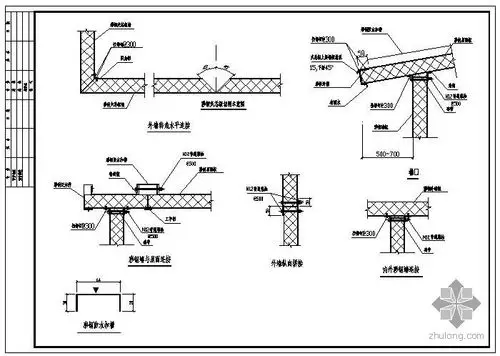 活动板房图纸合集