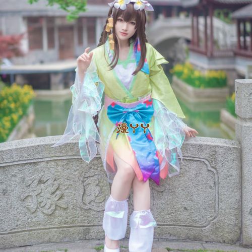 smotouch mud高档王者荣耀娜可露露晚萤cos服:古风游戏套装cosply服装