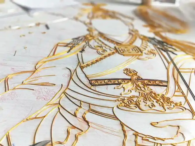 景泰蓝彩岩画新品来了|手工艺|其他手工|亨嘉彩岩画 - 原创作品