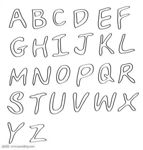 英文字母怎么画卡通简笔画儿童简笔画26个字母孩子认不全试试这个方法