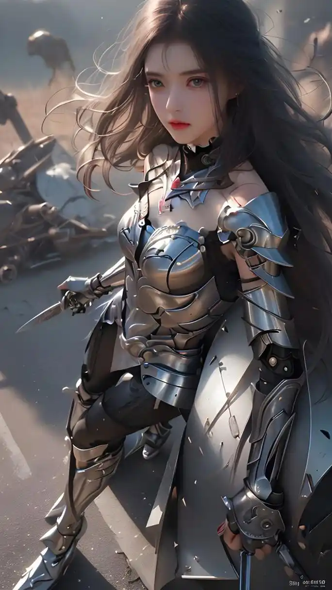 机甲美女,真的太好看了.  #ai共创计划