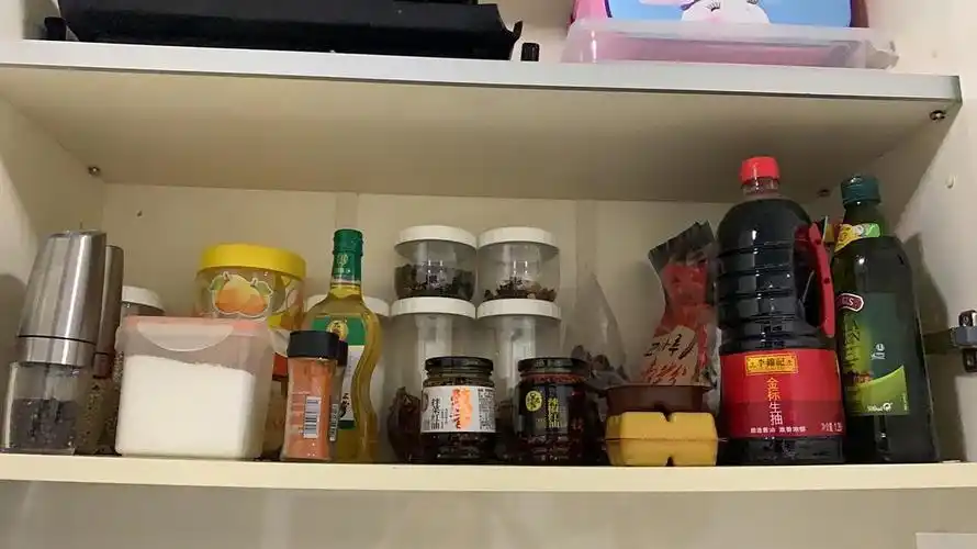 厨房调料和常备食材整理