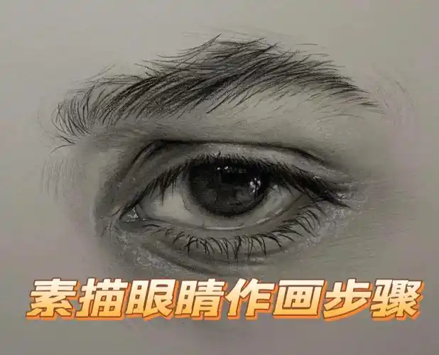 素描眼睛详细作画步骤解析