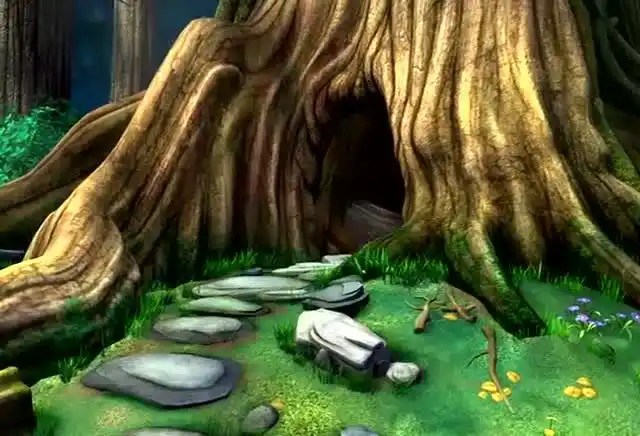 熊出没:吉吉国王骗走了熊大和熊二,他们可以住进树洞了