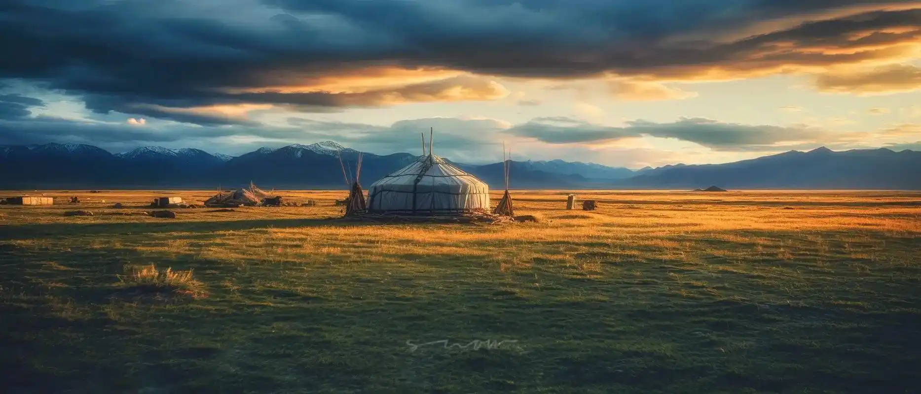 外乡人眼里的蒙古包.