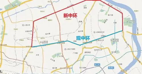 已经开建的军工路快速路预计2017年底建成.
