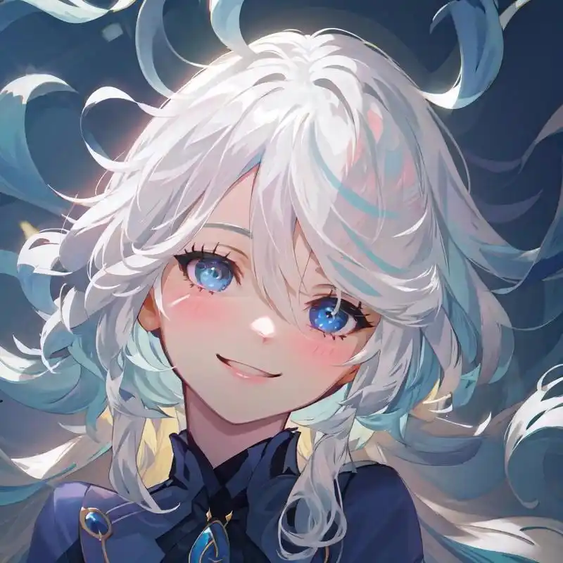 水神芙卡洛斯小头像 #原神攻略# #原神水神芙卡洛斯# #原来你也玩原神