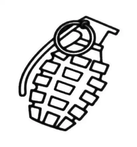 儿童手雷简笔画图片大全