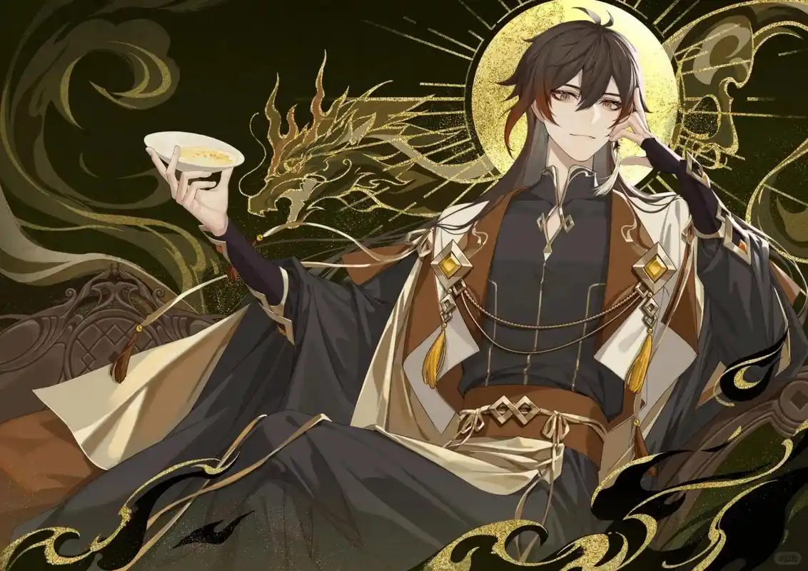 原神壁纸分享,钟离  没错,今天又是我们老爷子,别问我为什么,问就是帅