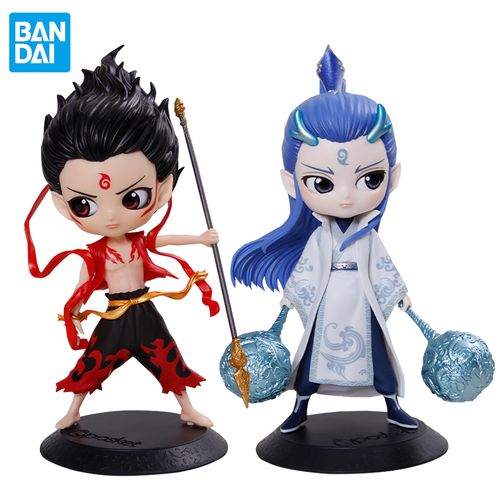 万代眼镜厂qposket公仔 哪咤之魔童降世手办哪吒太子敖丙摆件玩具