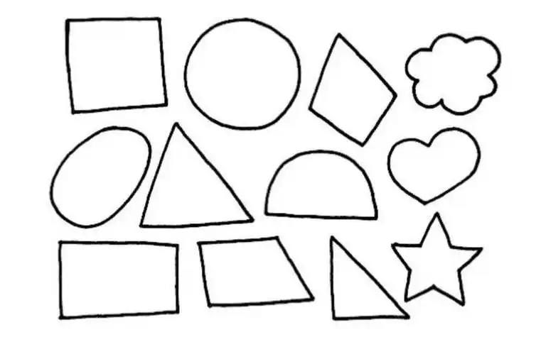 丰富多彩的图形简笔画