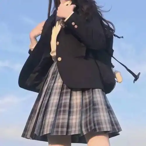 不露脸jk女生头像.动漫女生头像