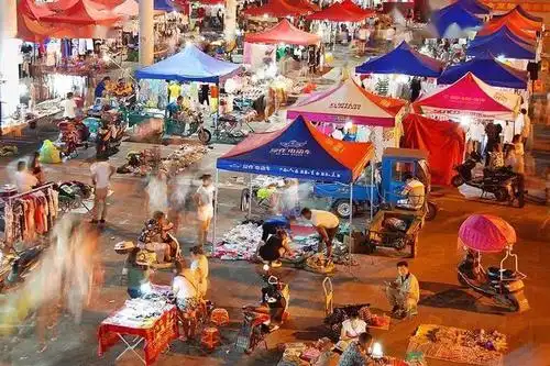 地摊经济来了玉环夜市要回归