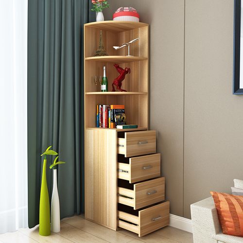 客厅角柜墙角柜三角柜餐厅酒柜沙发边柜卧室收纳储物柜衣柜转角柜