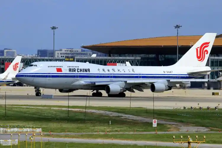 首都机场西湖园拍飞机(二)