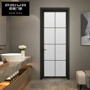 派雅门窗雅迪中空平开门极简风轻奢家用室内卫生间玻璃门