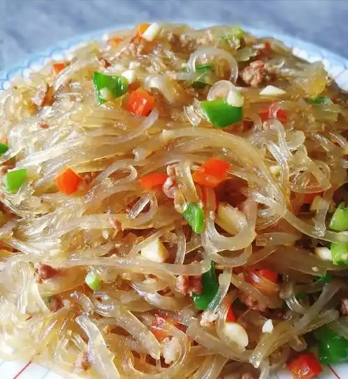 肉末粉丝的做法