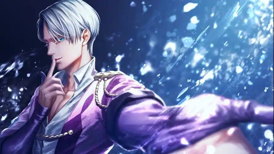 《冰上的尤里》高清卡通图片桌面壁纸