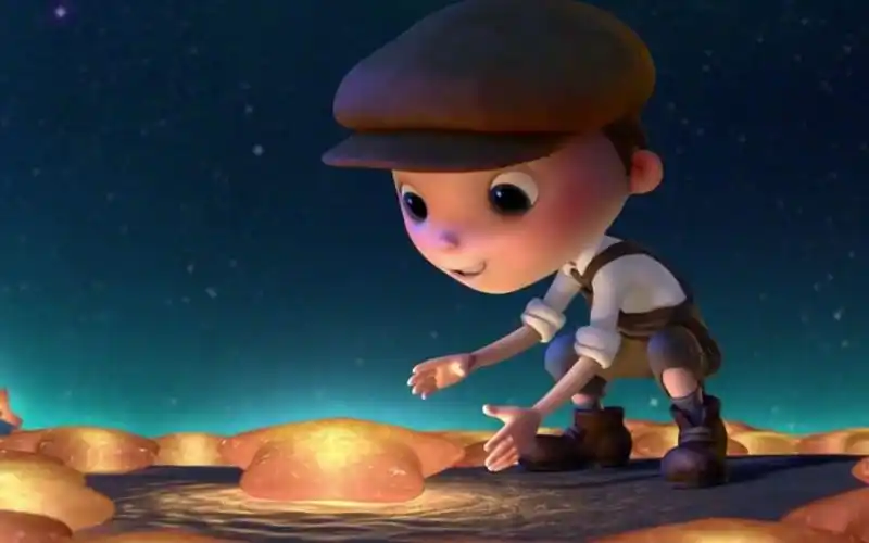 奥斯卡奖最佳动画短片《月神》豆瓣9分,画面美到无可挑剔,配乐听