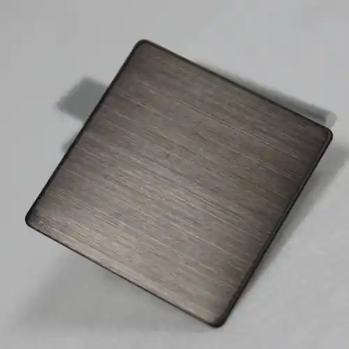 304拉丝不锈钢图片灰钛金不锈钢发纹板材