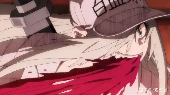 《工作细胞black》女主白血球持刀帅气登场!这个颜值你爱了吗?