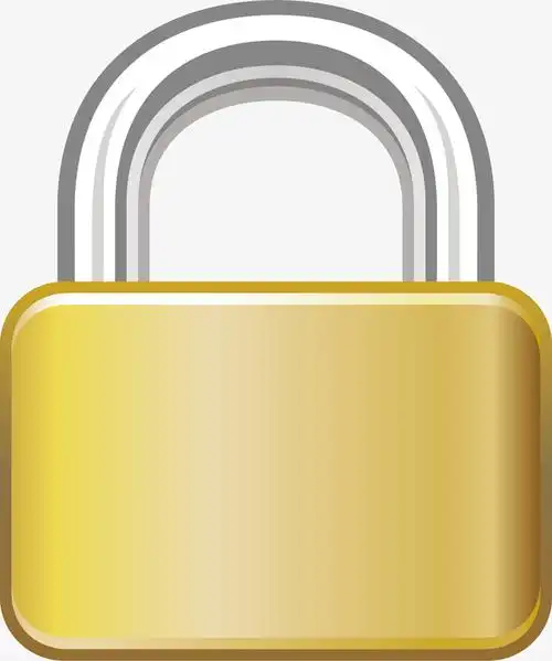 卡通锁矢量图下载