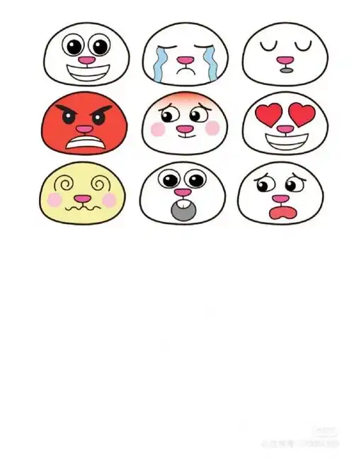 小班我的表情变变变