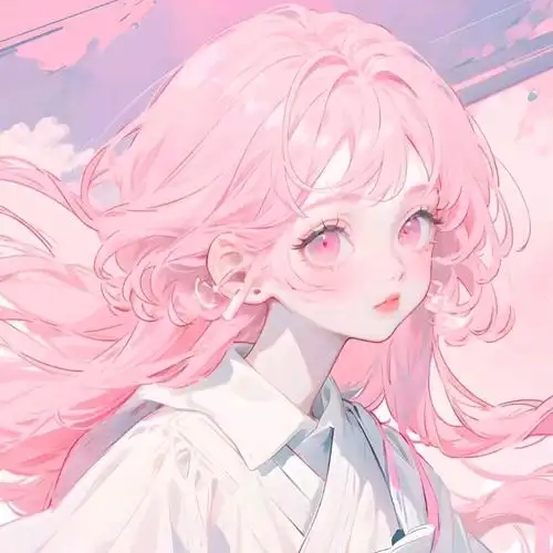 粉色系女生动漫头像来咯