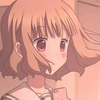 动漫高清可爱的害羞脸红女头图片(图1)