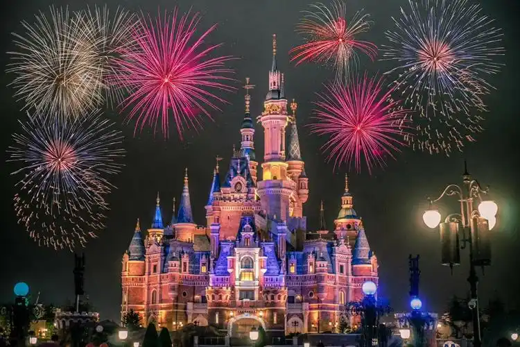 迪士尼烟花