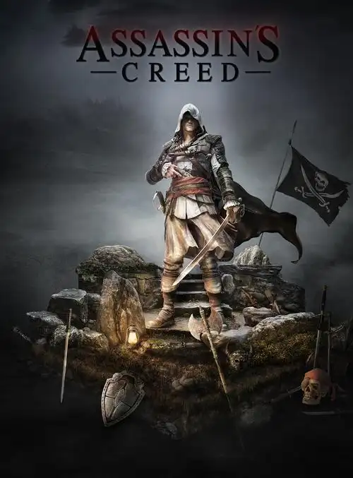 刺客信条黑旗|平面|海报|红叶2077 - 原创作品 - 站酷 (zcool)