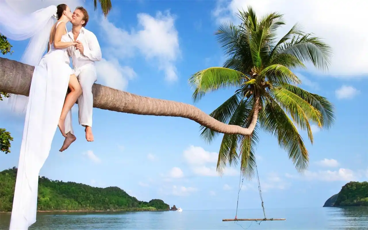 欧美情侣精选高清壁纸图片