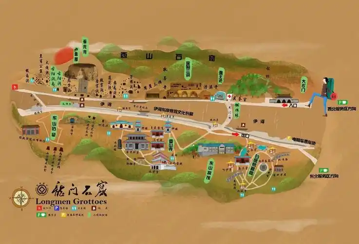 八月,快来龙门石窟欣赏高颜值美景