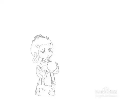 孟姜女哭长城怎么画