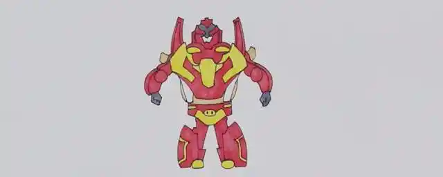 机甲怎么画 机甲简笔画教程