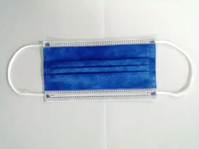 宝蓝彩色多色三层民用防护尘现货批发成人一次性95平面口罩厂家