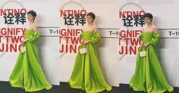 孙俪这身高定真浪费了,肤色暗沉没气色,脖子前倾更是毁了端庄感