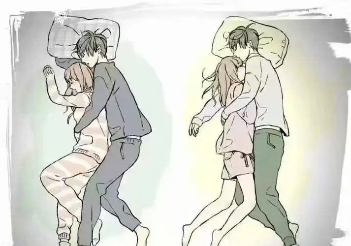 什么姿势抱女友睡觉最舒服