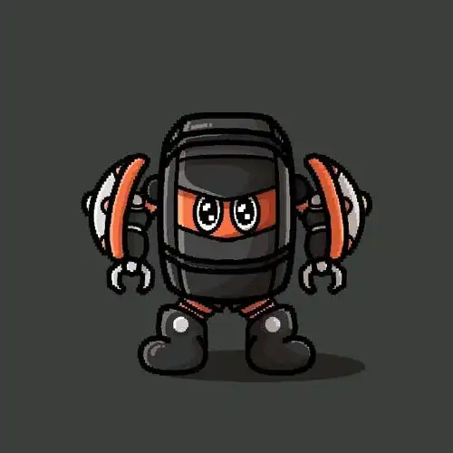 铁甲小宝#像素风格q版机器人(rumble–0929)#动漫##动漫壁纸##动漫