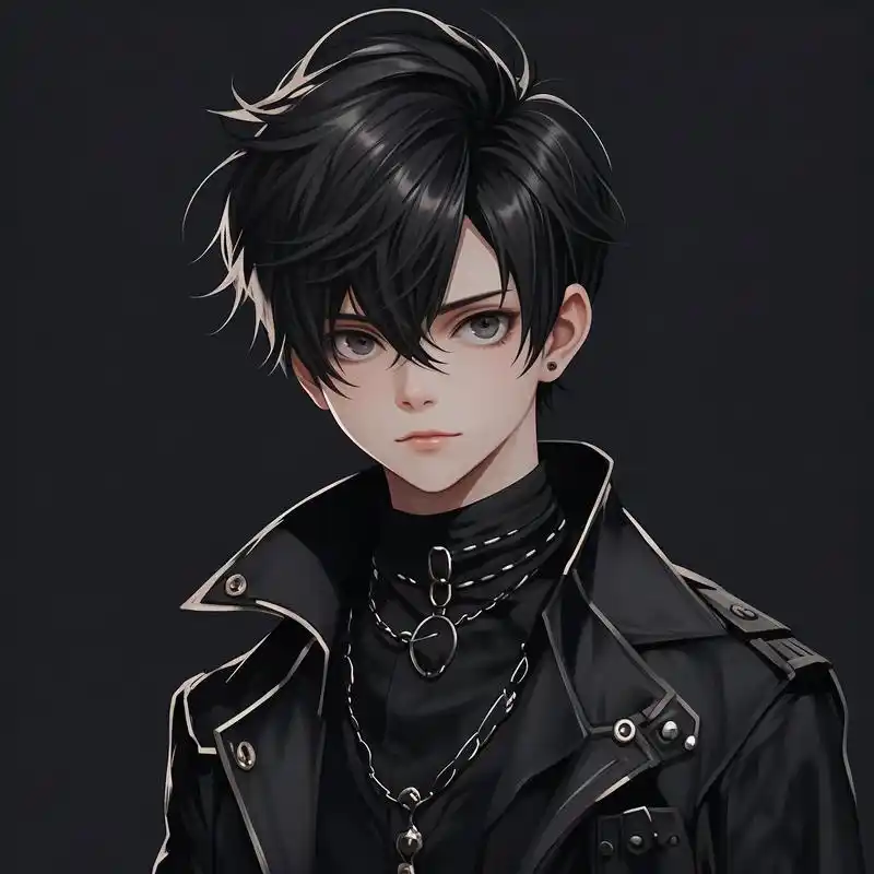 探索黑暗中的魅力,这些暗黑风格的冷血男生头像,透露出一种神秘又冷酷