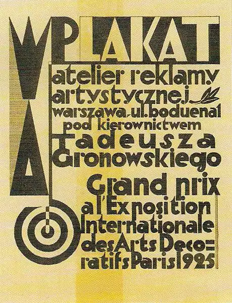 gronowski founded his own studio in warsaw and aptly named it