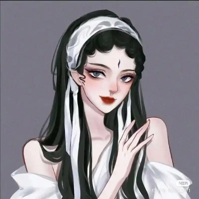 青白蛇头像,喜欢的就拿去吧. - 抖音