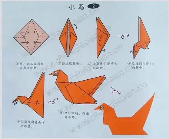 怎么折小鸟