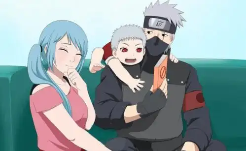 火影番外卡卡西儿子帅气登场颜值不输佐助继承带土的写轮眼