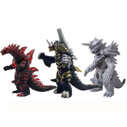 格尔吉欧王波恩雷吉娜女王奥特小怪兽软胶人偶儿童玩具套装男孩子