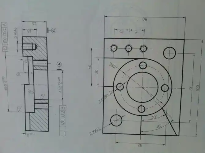 求帮助啊,求帮助啊,有没有哪位高手帮我把这图纸的数控铣床的程序写