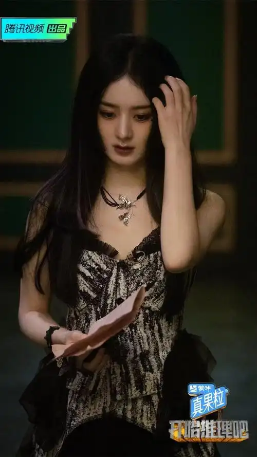 赵丽颖暗黑造型与恐怖本适配度##赵丽颖开始推理吧