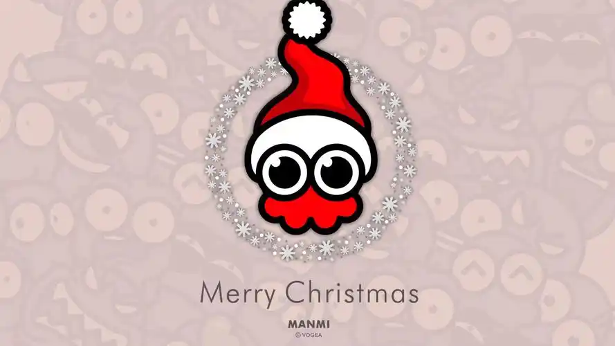 好看的圣诞节卡通图片桌面壁纸