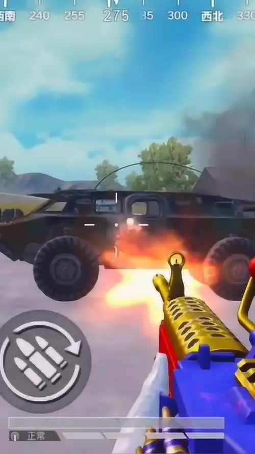 和平精英:和平精英中换子弹最慢的武器——大菠萝