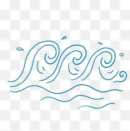 水图案简笔画
